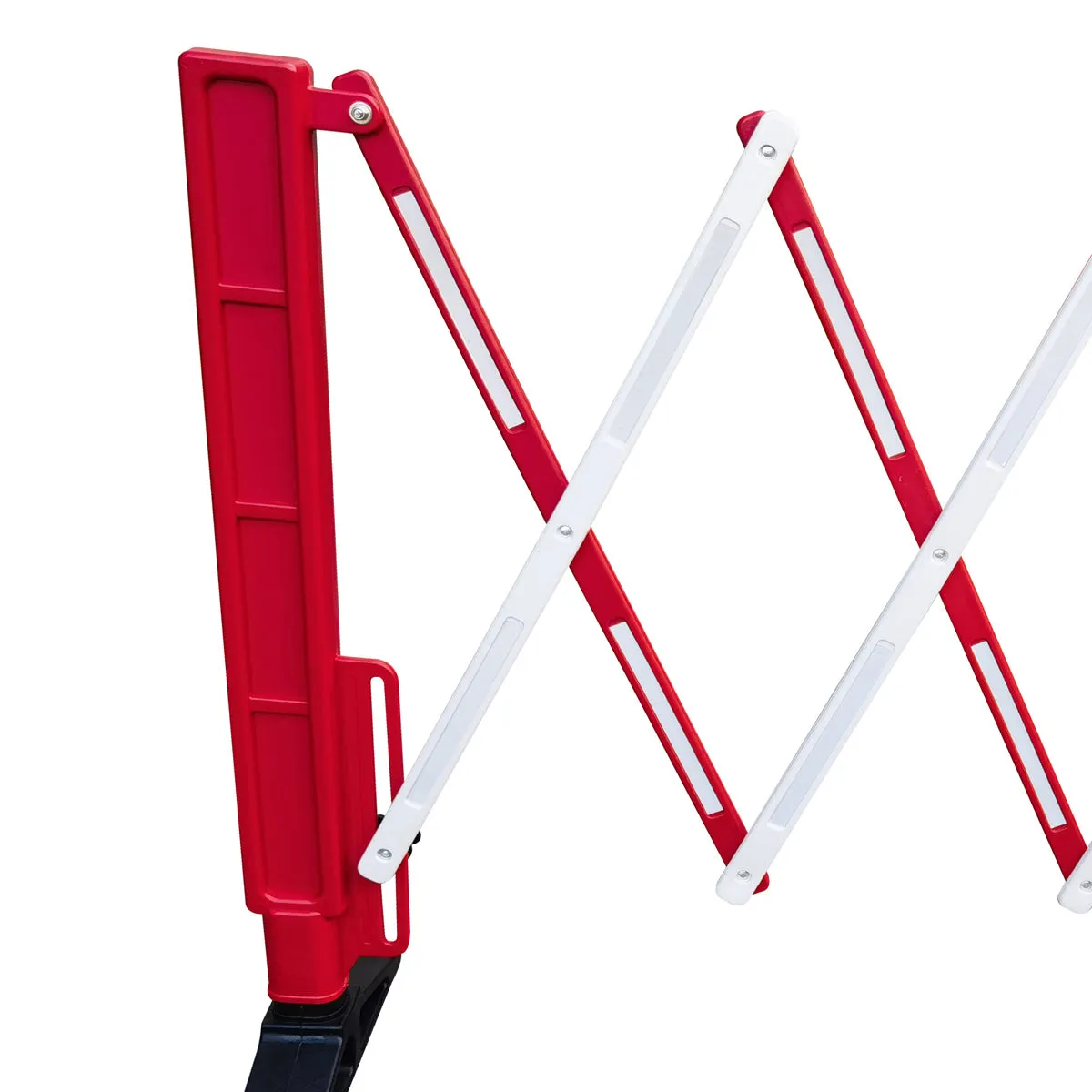 JW-RB-010F Red/White Expandable Safety Barrier Gate