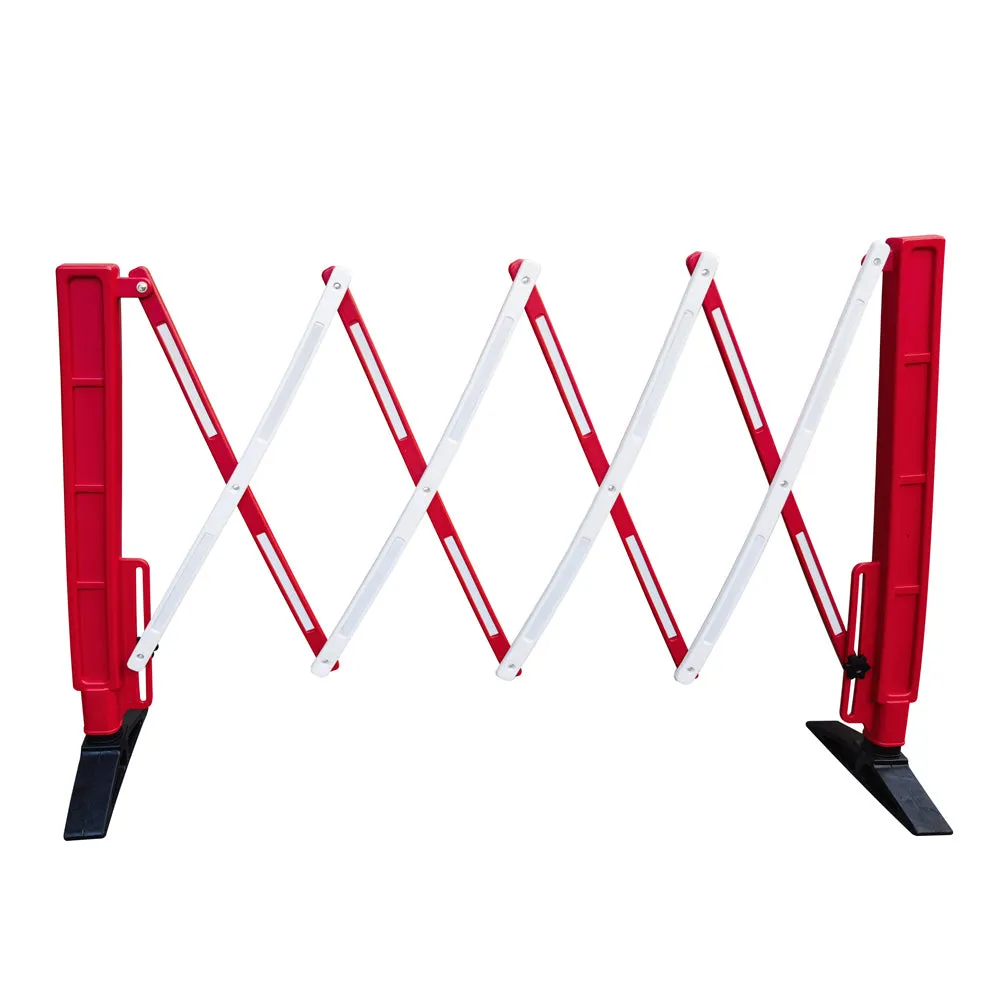 JW-RB-010F Red/White Expandable Safety Barrier Gate