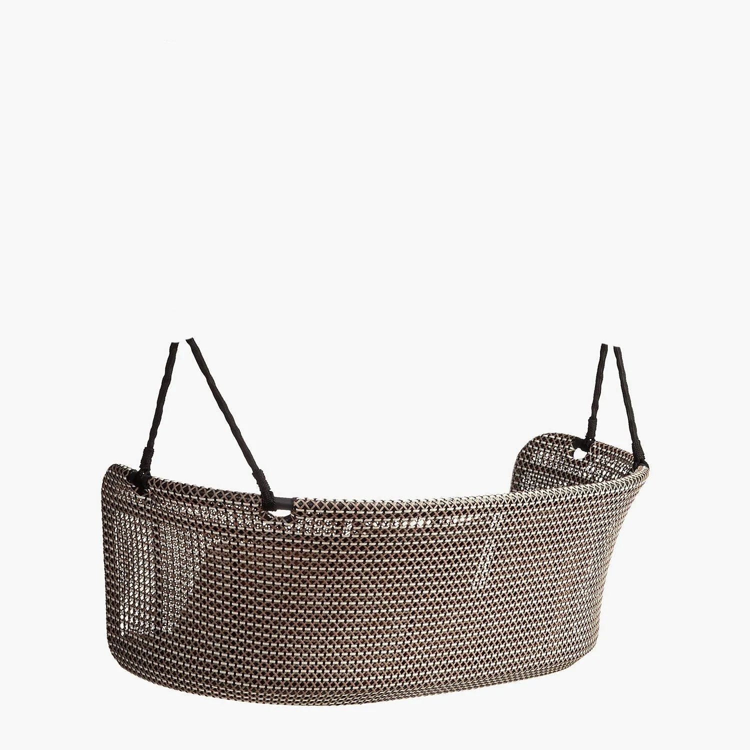 Kivar Double Seater Hanging Swing Without Stand For Balcony , Garden Swing (Brown, Light Brown, White)