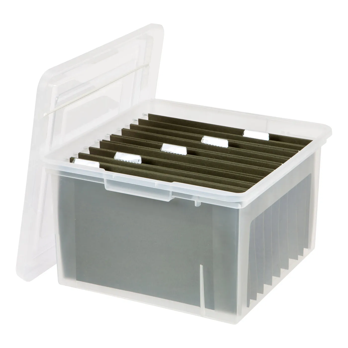 Letter and Legal Snap Lid File Box - 38 QT