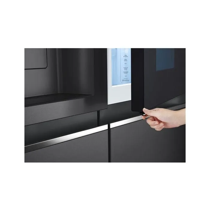 LG GC-X257CQES Fridge Side By Side Smart Inverter Wifi N635L Matte Black