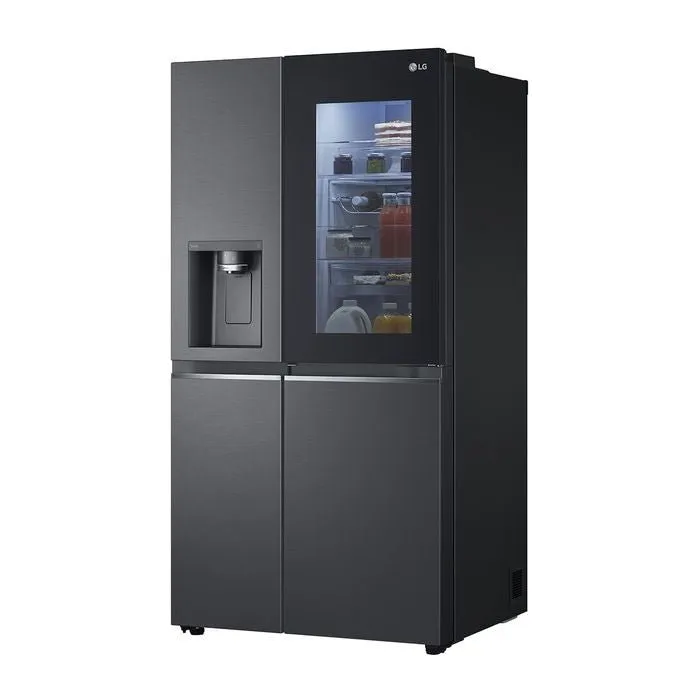 LG GC-X257CQES Fridge Side By Side Smart Inverter Wifi N635L Matte Black