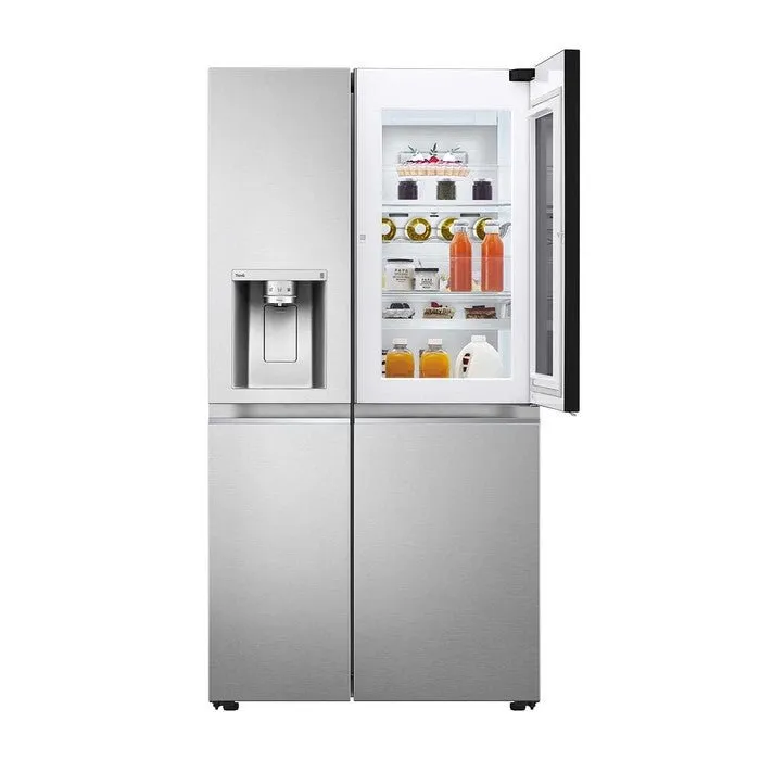 LG GC-X257CSES Side-By-Side Fridge Smart Inverter WiFi N635L Noble Silver