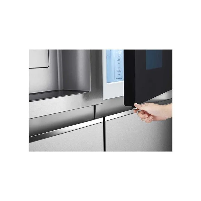 LG GC-X257CSES Side-By-Side Fridge Smart Inverter WiFi N635L Noble Silver