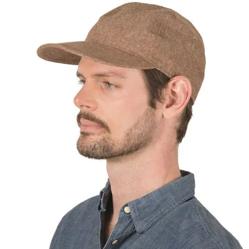 Linen Canvas Sun Protection Ball Cap
