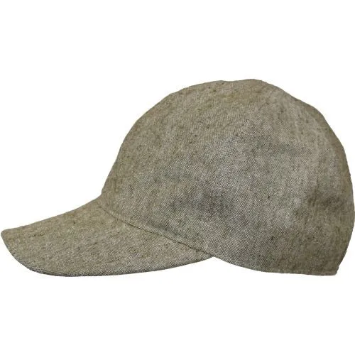 Linen Canvas Sun Protection Ball Cap