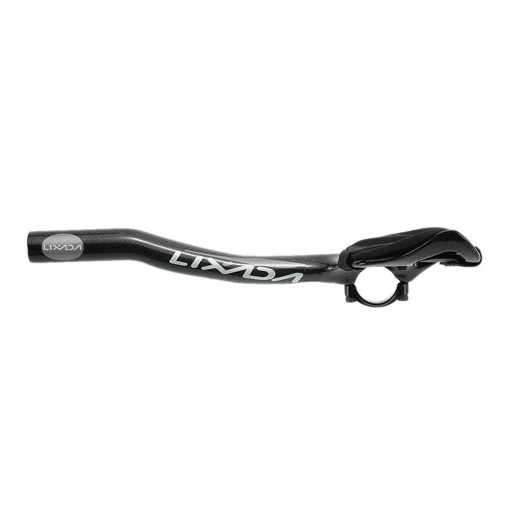 Lixada Carbon Fiber Road Bike Bicycle Aero Bar Rest Handlebar Aerobar 31.8mm