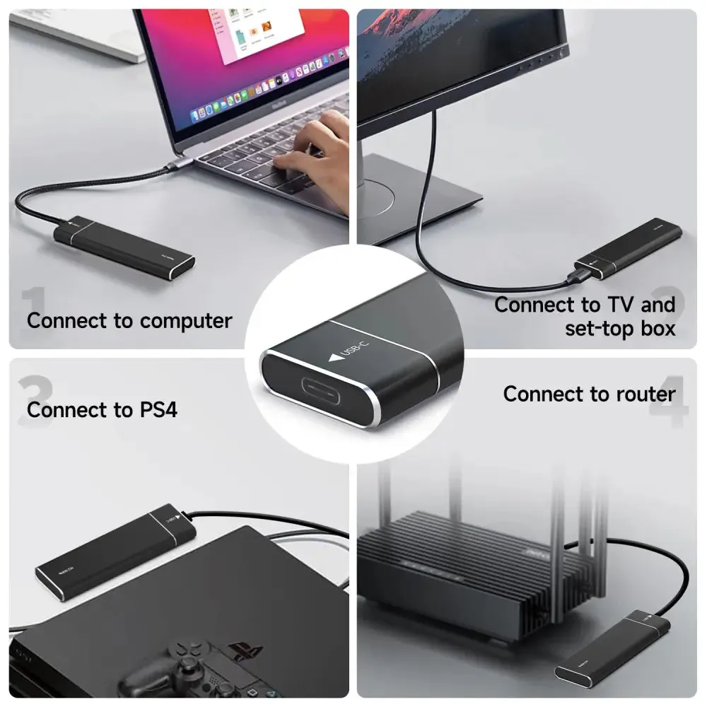 M.2 SSD Enclosure Support NVMe protocol and M Key/B&amp;M Key interface