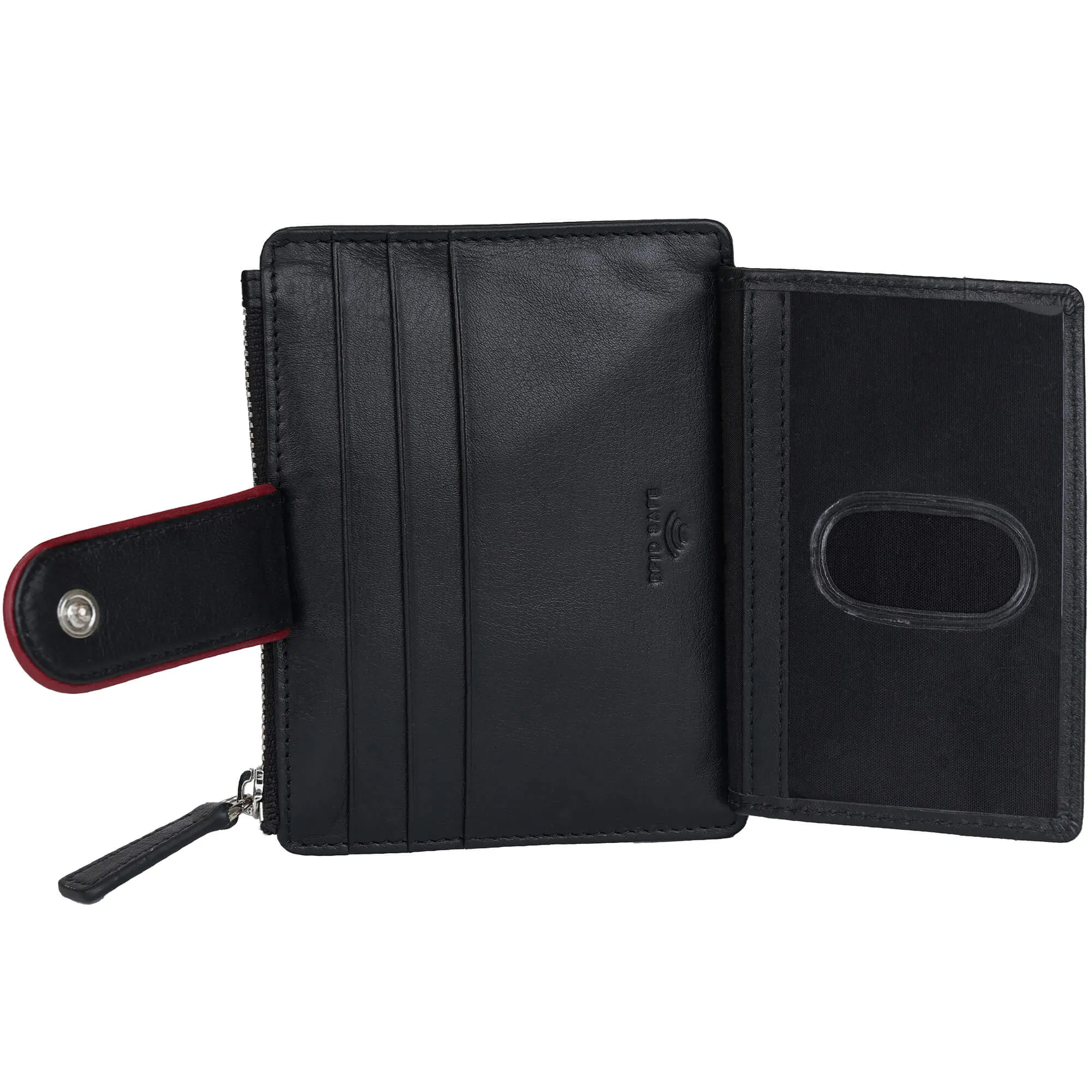 Mancini Sonoma Women’s Card Case with Enhanced RFID Protection