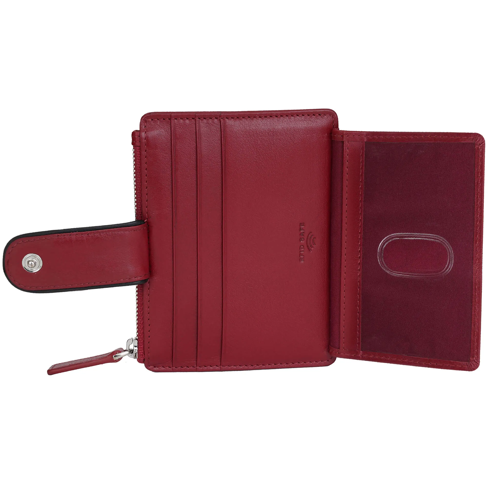 Mancini Sonoma Women’s Card Case with Enhanced RFID Protection