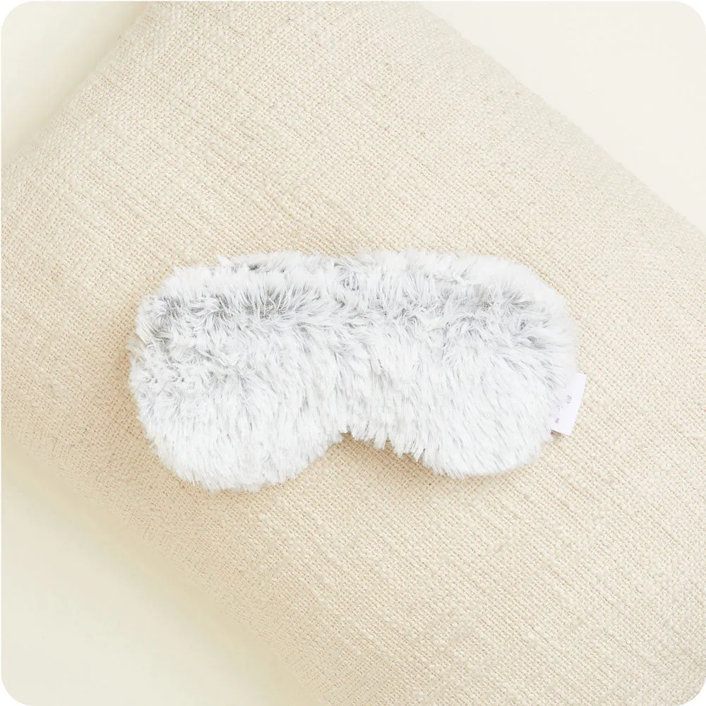 Marshmallow Gray Warmies Eye Mask