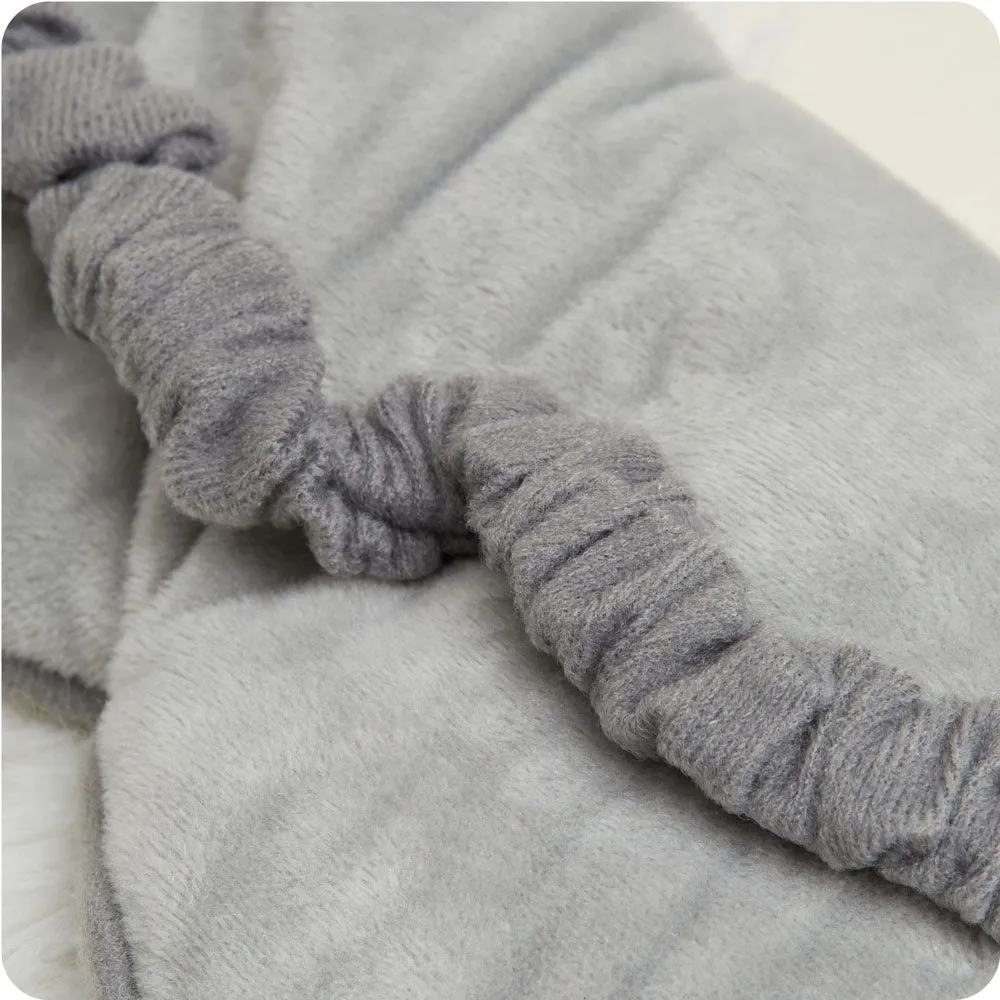 Marshmallow Gray Warmies Eye Mask