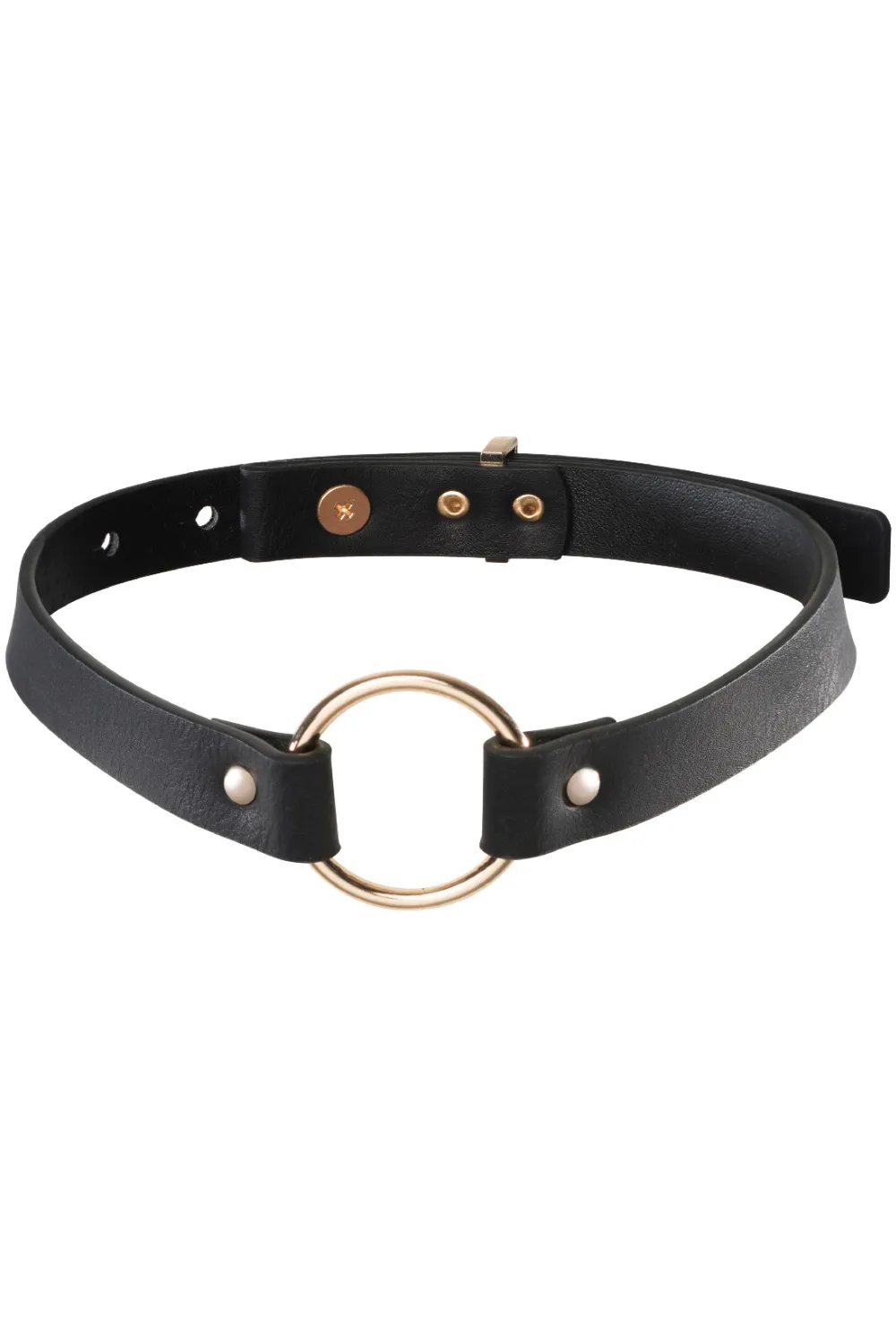 Maze Vegan Leather Thin Choker