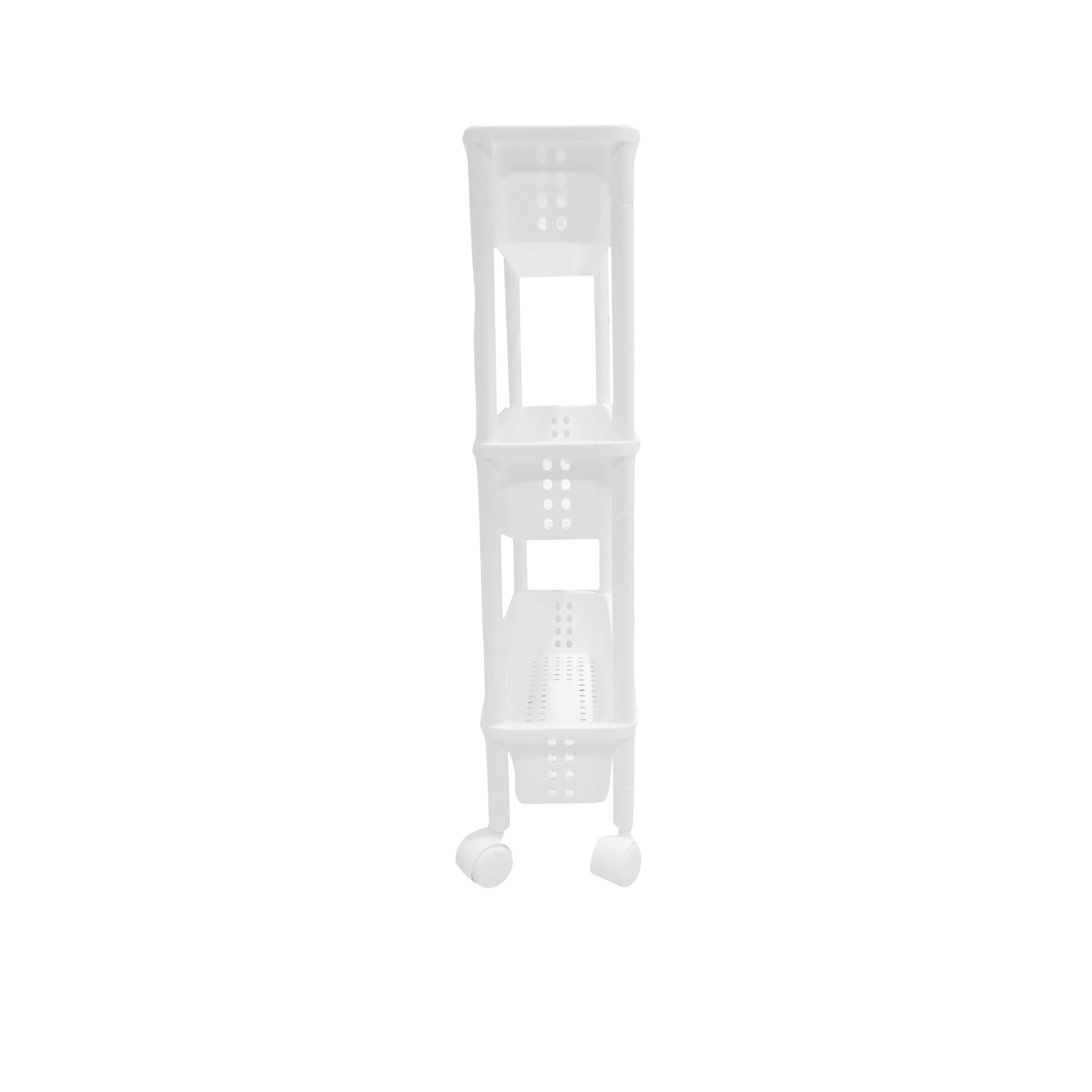 Megabox 3-Layered Slim Tray Cart 46.2 x 15 x 66.5cm