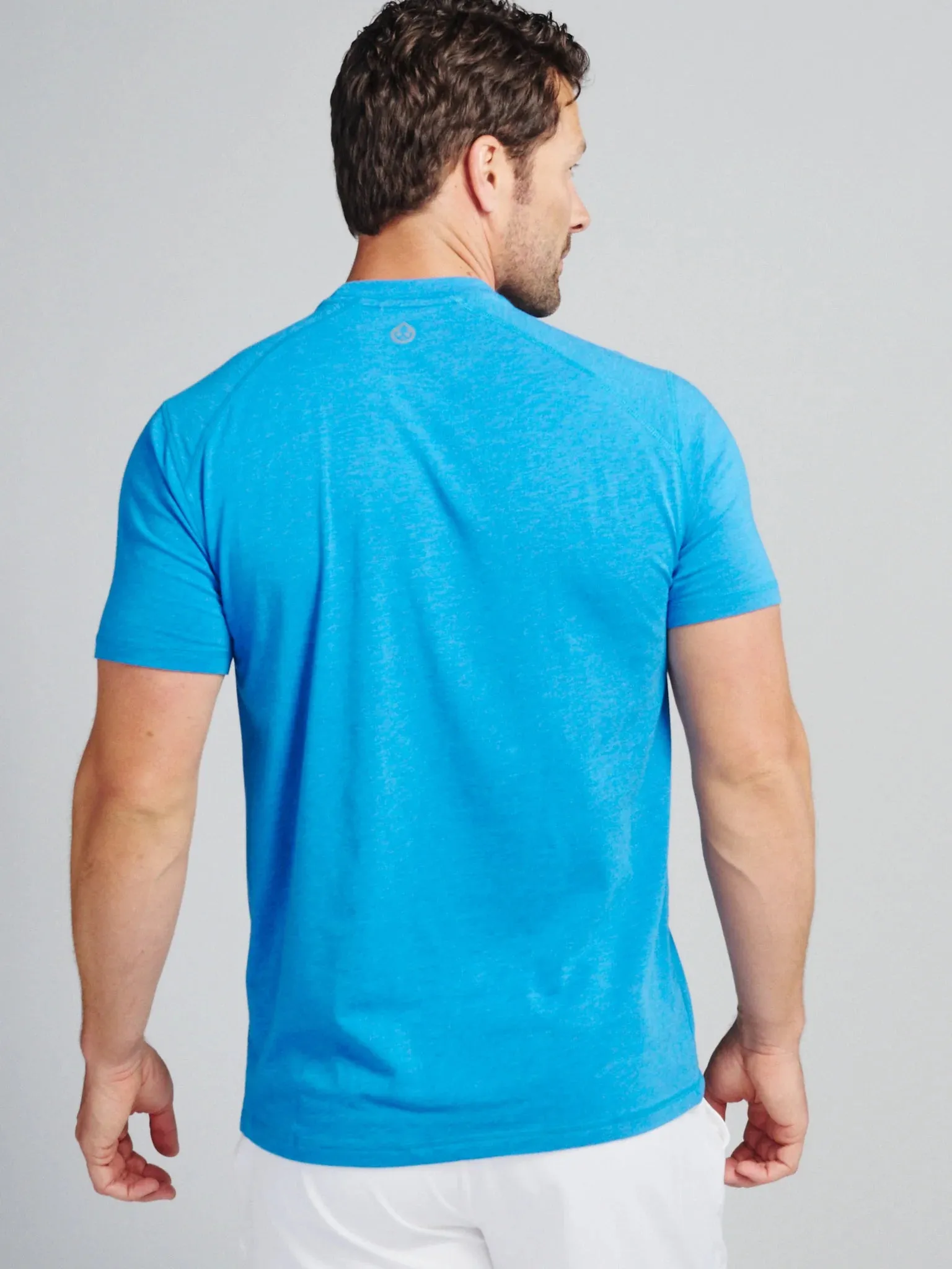 Men’s Carrollton Fitness Tee (420 - Adventure Blue/Heather)