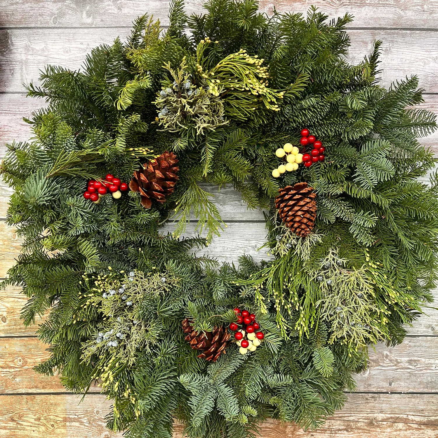 Mixed Multi Berry Wreath