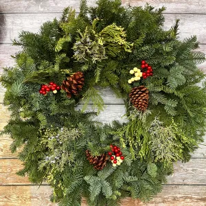 Mixed Multi Berry Wreath
