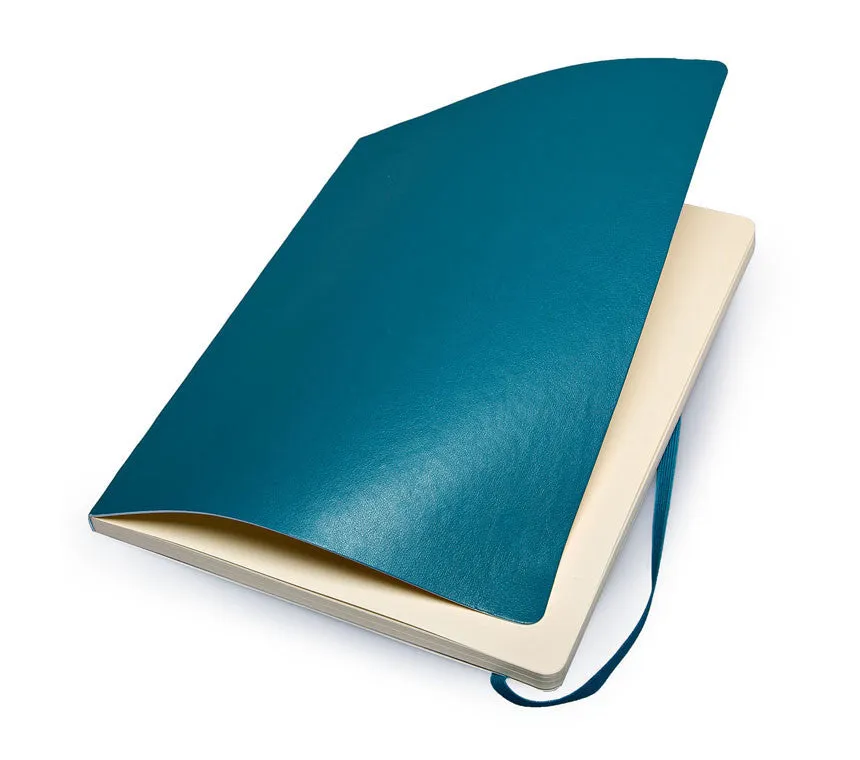 Moleskine Coloured Plain Notebook - Extra Large - Soft Cover