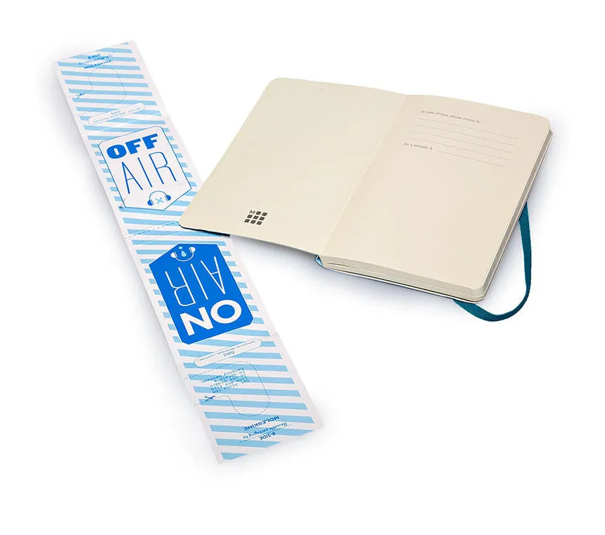 Moleskine Coloured Ruled Notebook - Pocket