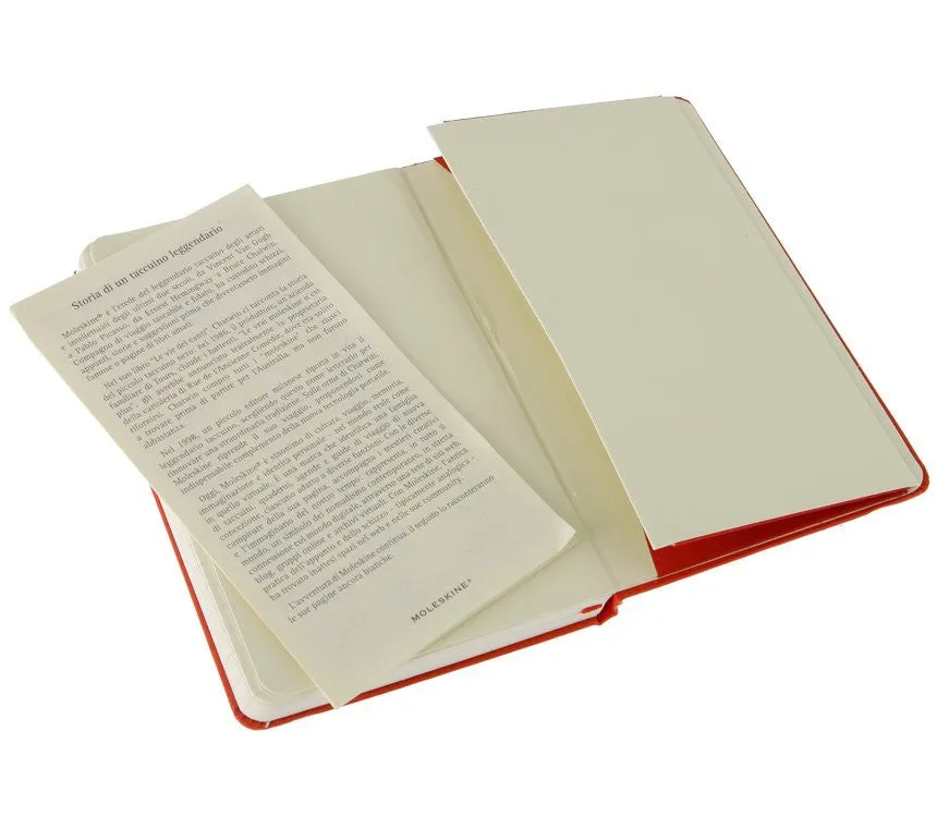 Moleskine Coloured Ruled Notebook - Pocket