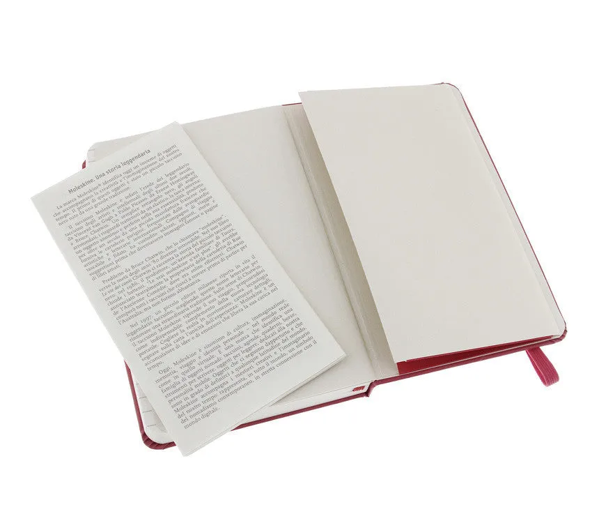 Moleskine Coloured Ruled Notebook - Pocket