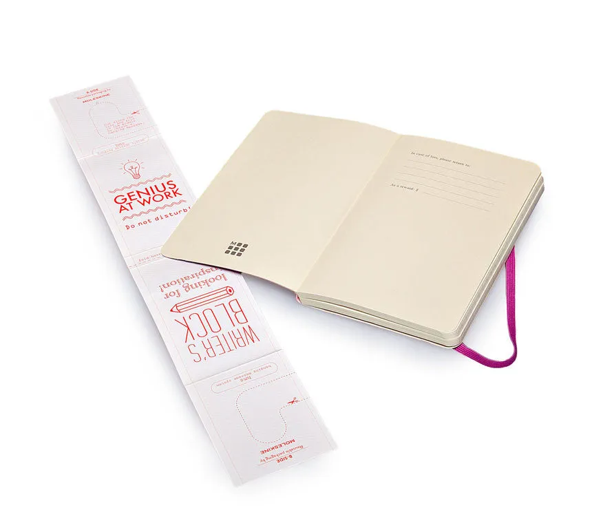 Moleskine Coloured Ruled Notebook - Pocket