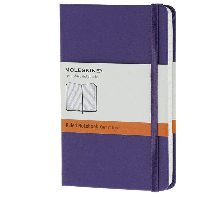 Moleskine Coloured Ruled Notebook - Pocket