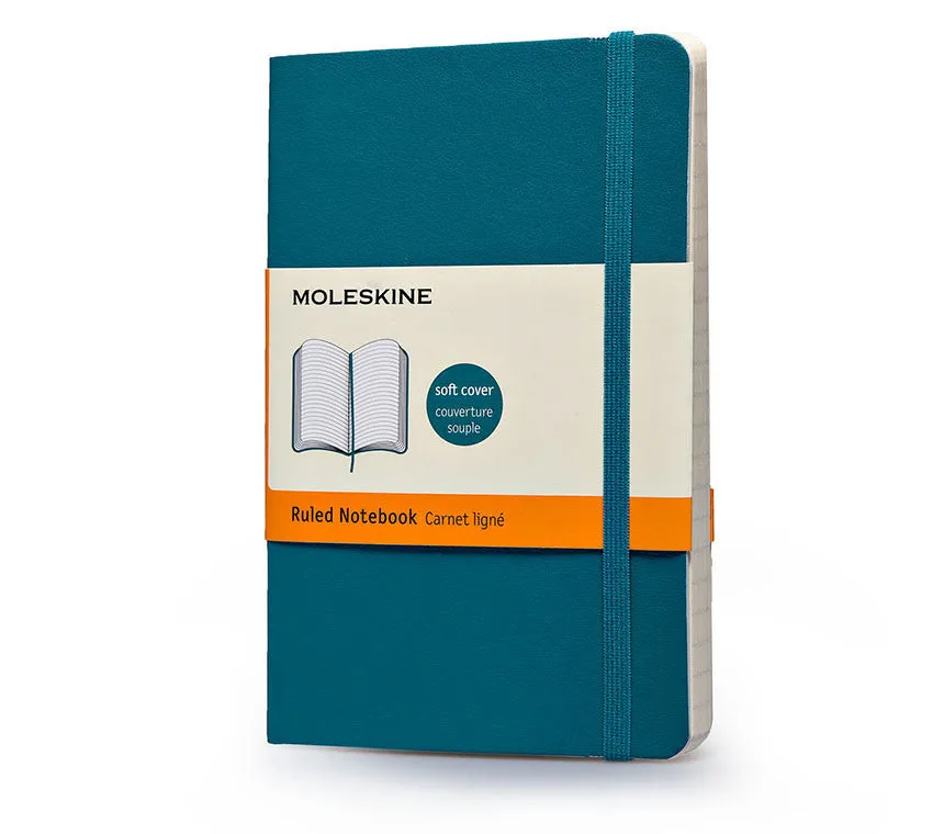 Moleskine Coloured Ruled Notebook - Pocket