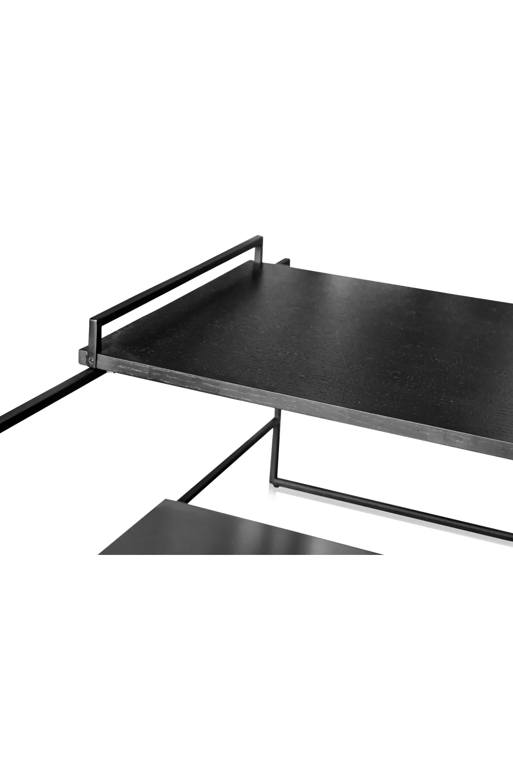 Multi-layered Black Coffee Table | Versmissen Architect