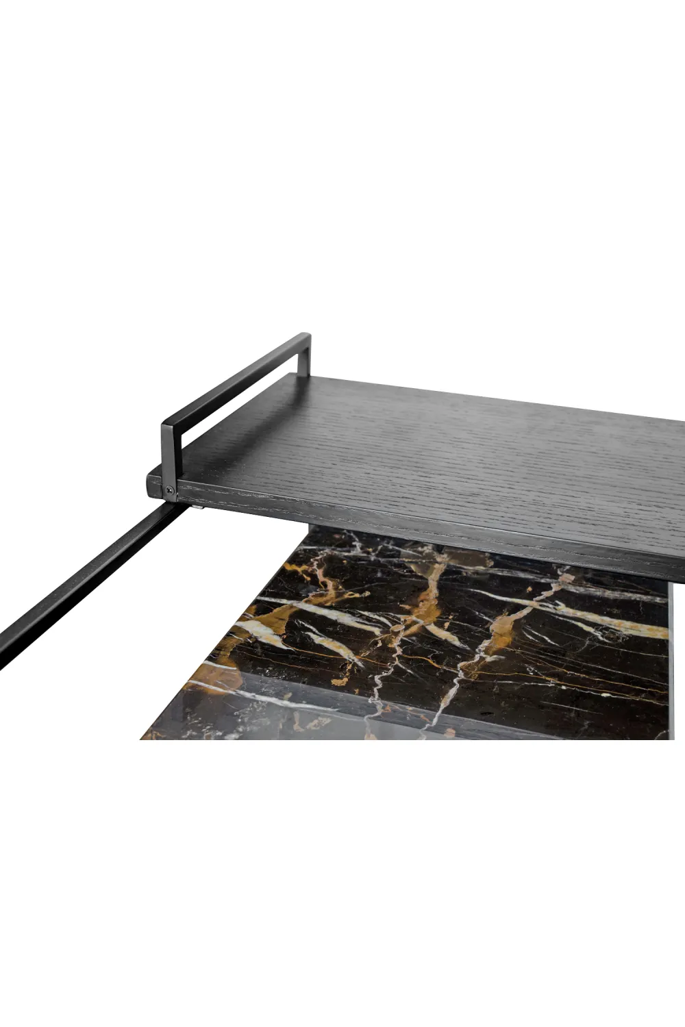 Multi-layered Black Coffee Table | Versmissen Architect