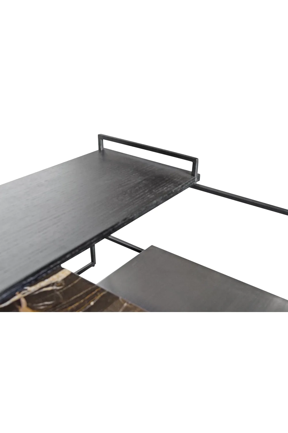 Multi-layered Black Coffee Table | Versmissen Architect