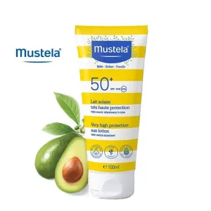 Mustela Very High Protection Sun Lotion SPF50 with Organic Avocado