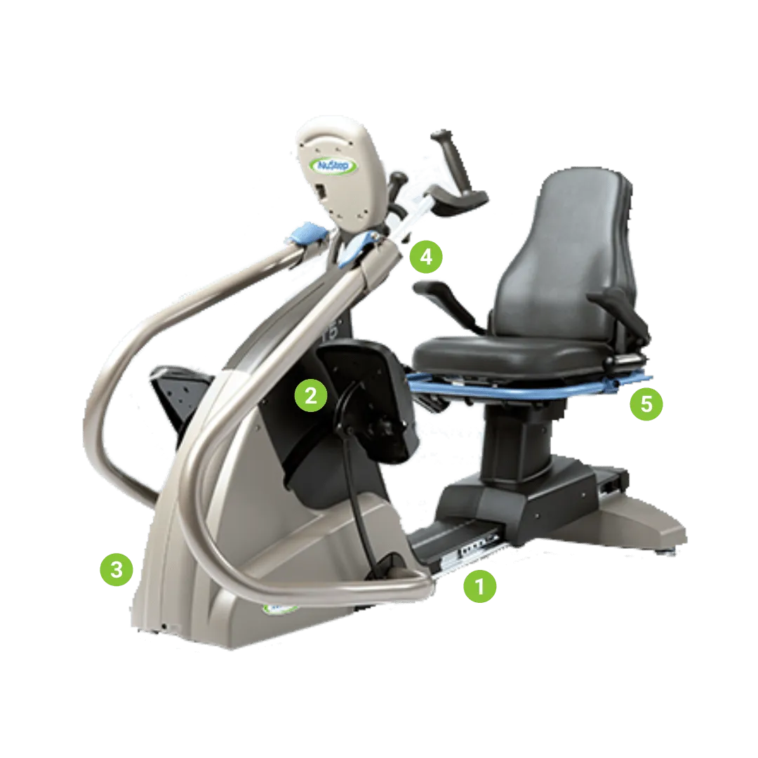 NuStep T5 Recumbent Cross Trainer – Adjustable, Accessible, and Sturdy