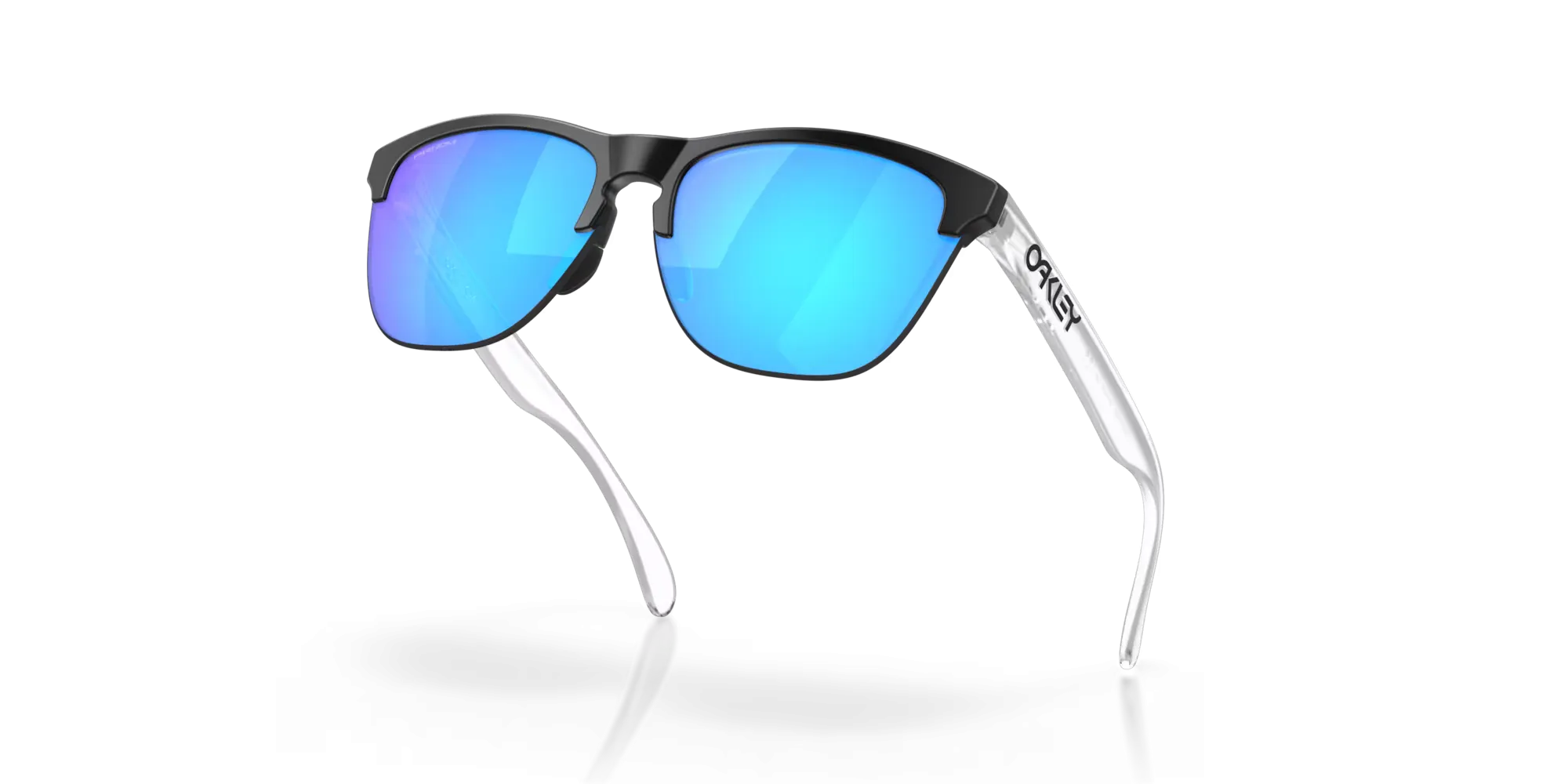 Oakley Frogskins Lite Prizm Sapphire Lenses, Matte Black Frame