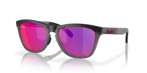 Oakley Frogskins Range Prizm Road Lenses, Matte Black/Matte Grey Smoke Frame (Maverick Vinales Signature Series)