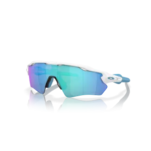 Oakley Radar EV XS Path Prizm Sapphire Lenses Polished White Frame