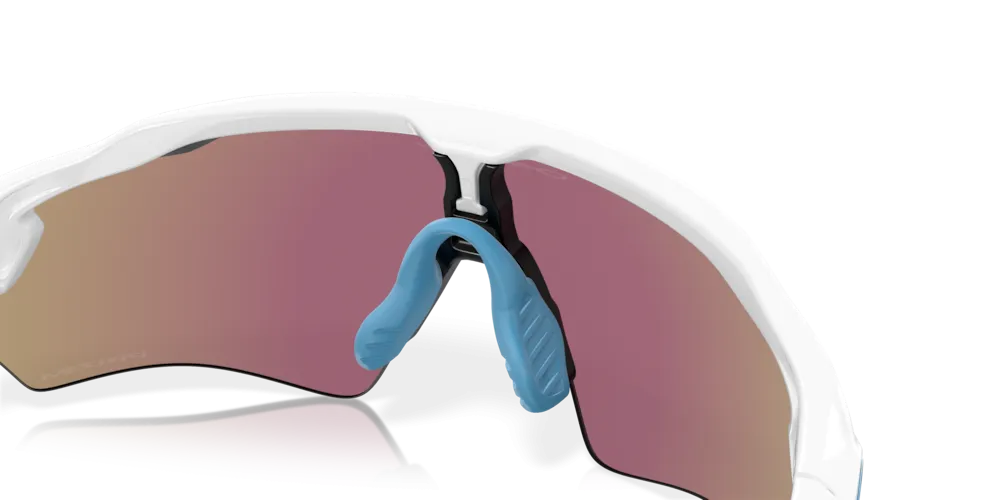 Oakley Radar EV XS Path Prizm Sapphire Lenses Polished White Frame