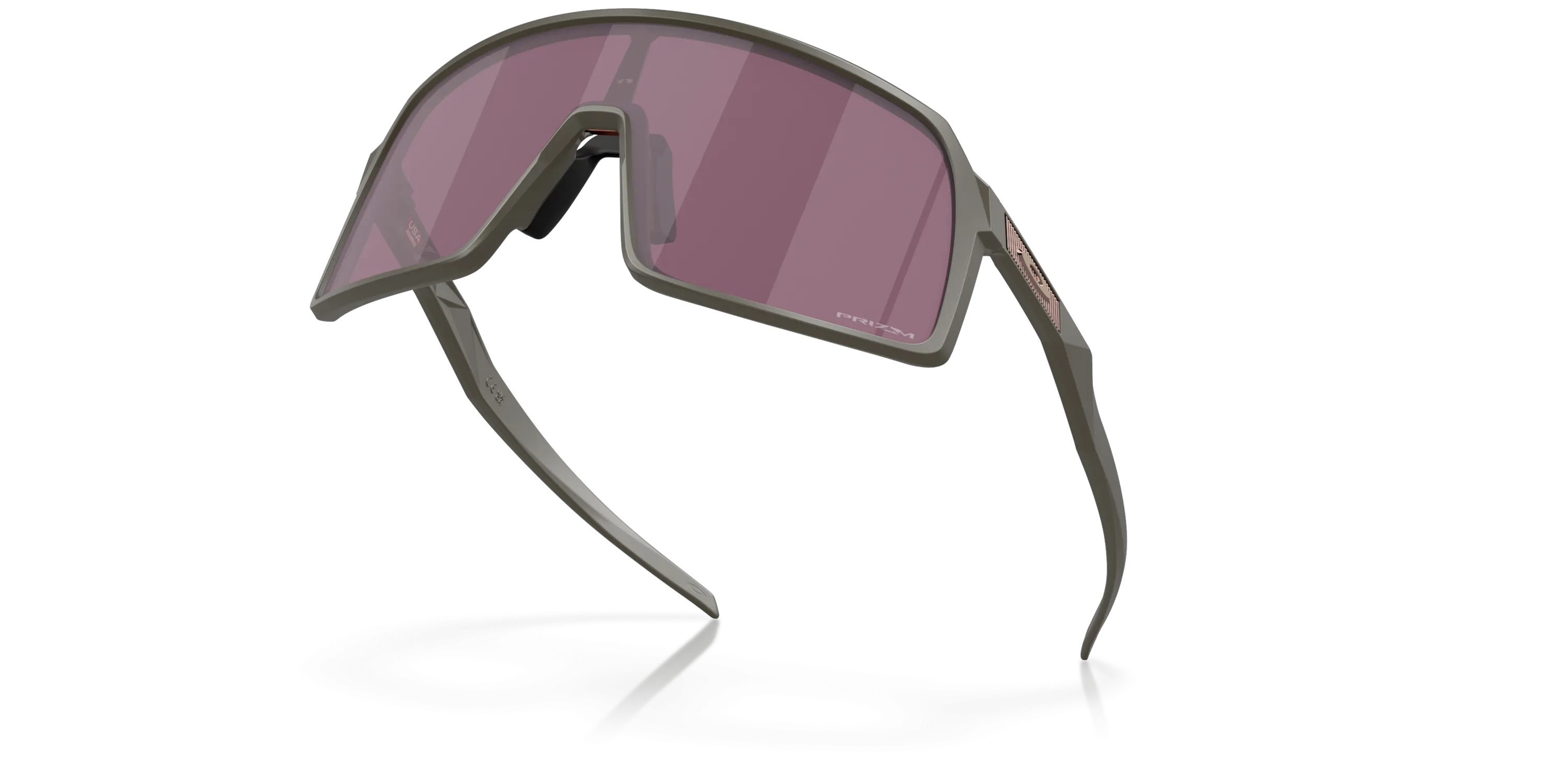 Oakley Sutro Prizm Road Black Lenses - Matte Olive Fram