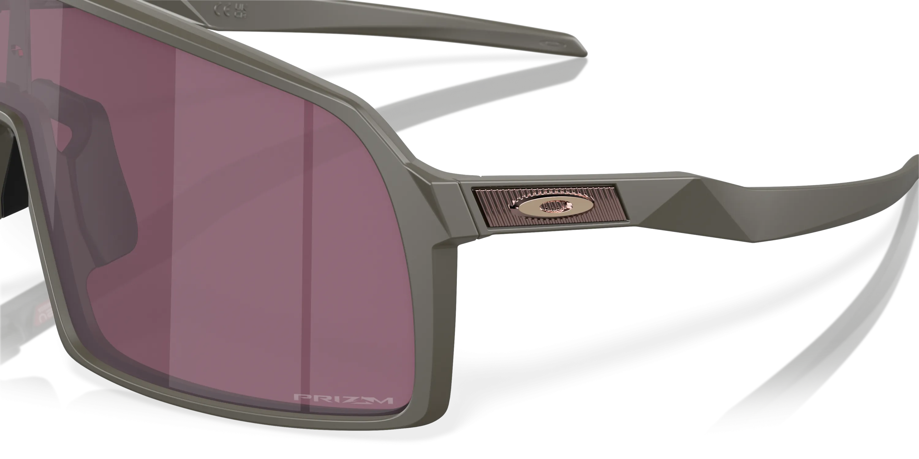 Oakley Sutro Prizm Road Black Lenses - Matte Olive Fram