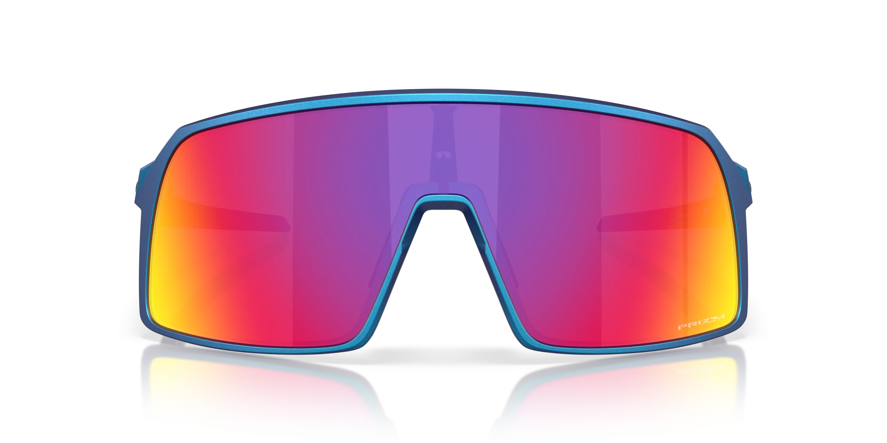 Oakley Sutro Prizm Road Lenses Matte Cyan/Blue Colorshift Frame