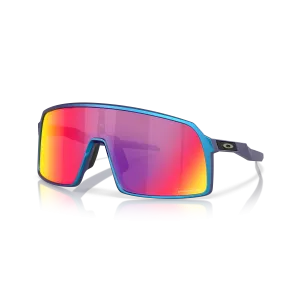 Oakley Sutro Prizm Road Lenses Matte Cyan/Blue Colorshift Frame