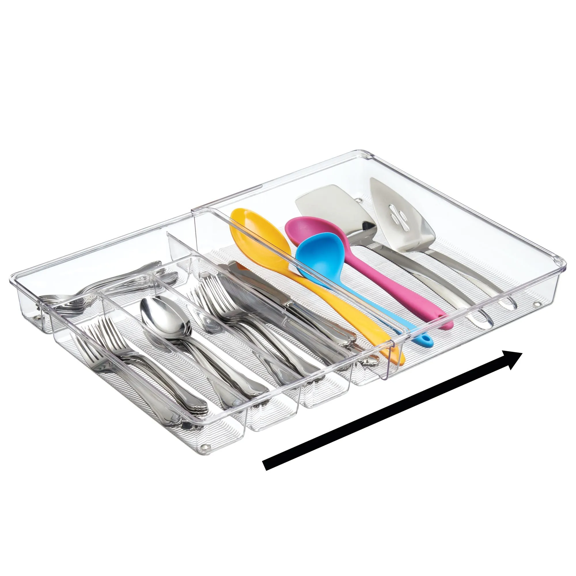 Organizador de cubiertos expandible