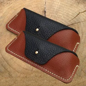 Pack of 2 - Leather Sunglass Case