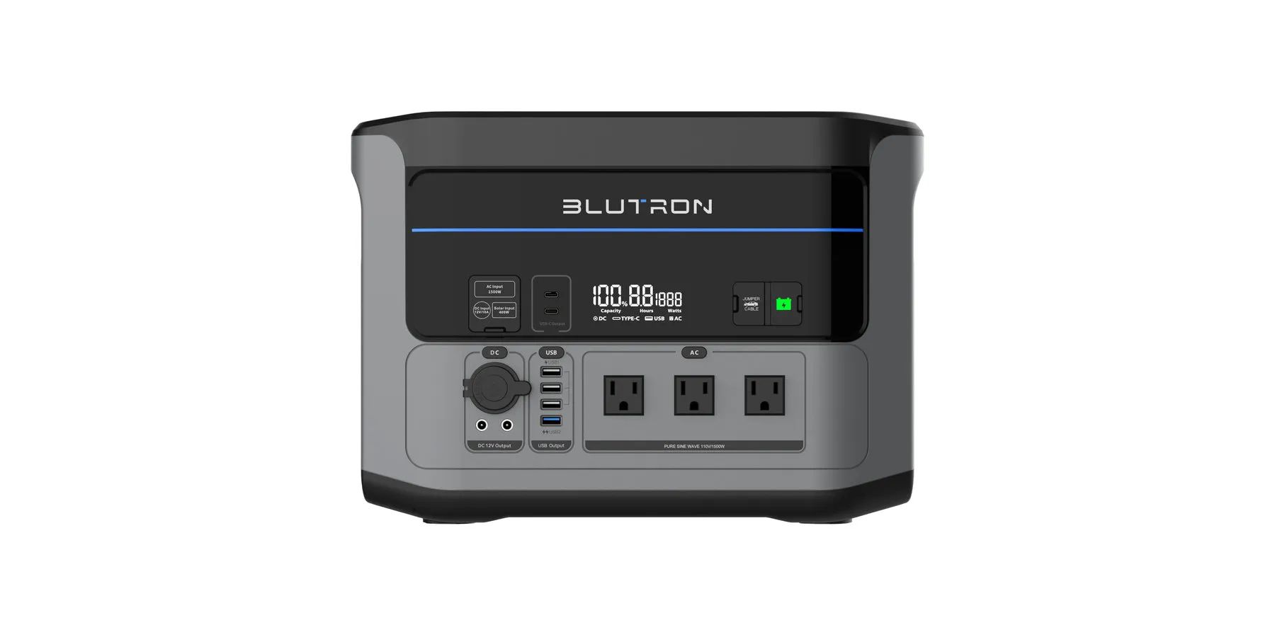 Portable Power Station -1408Wh | 1500W