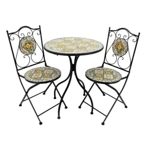 "Chicago" Mosaic Bistro Set