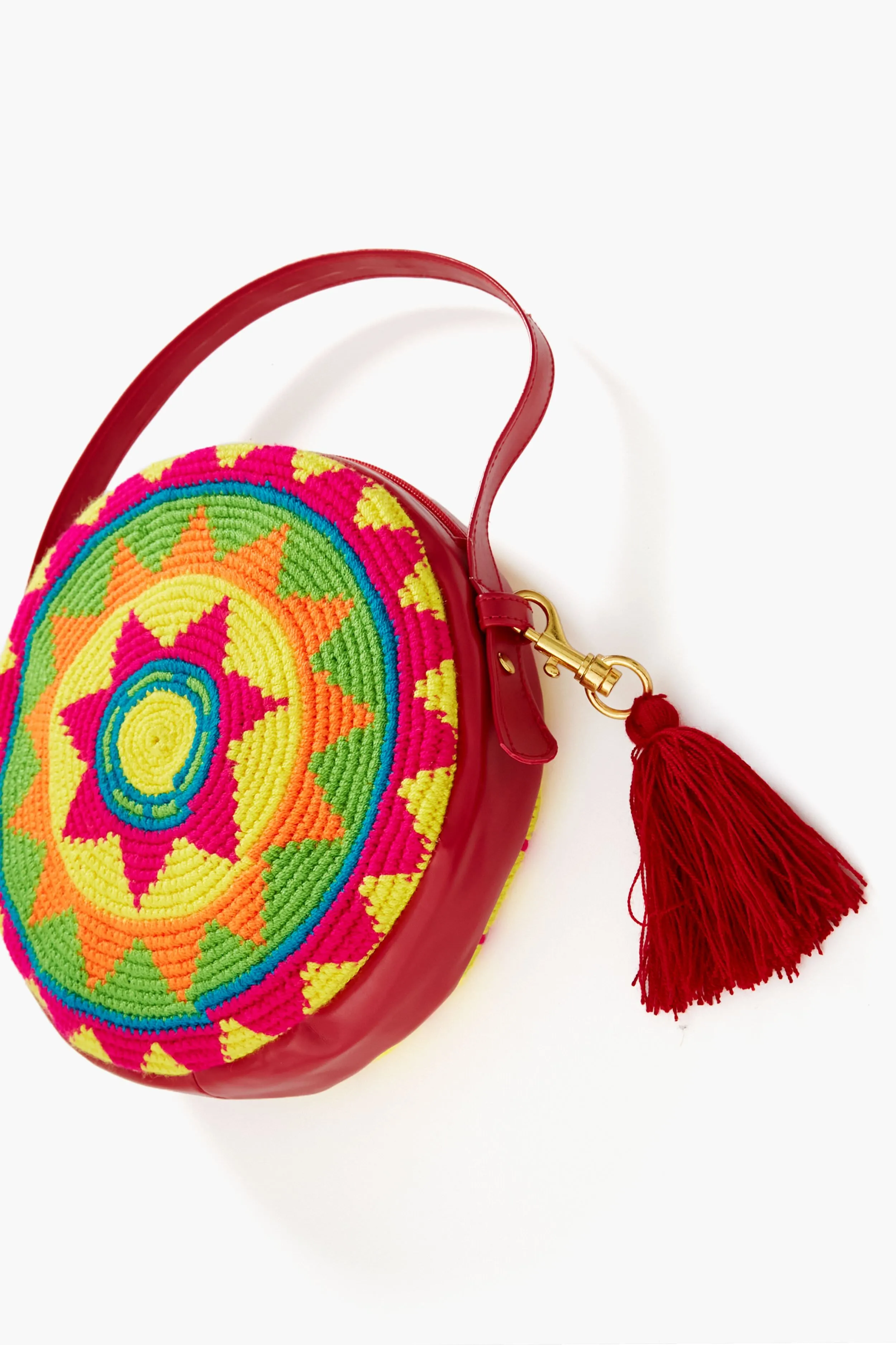 Rainbow Mini Tassel Bag