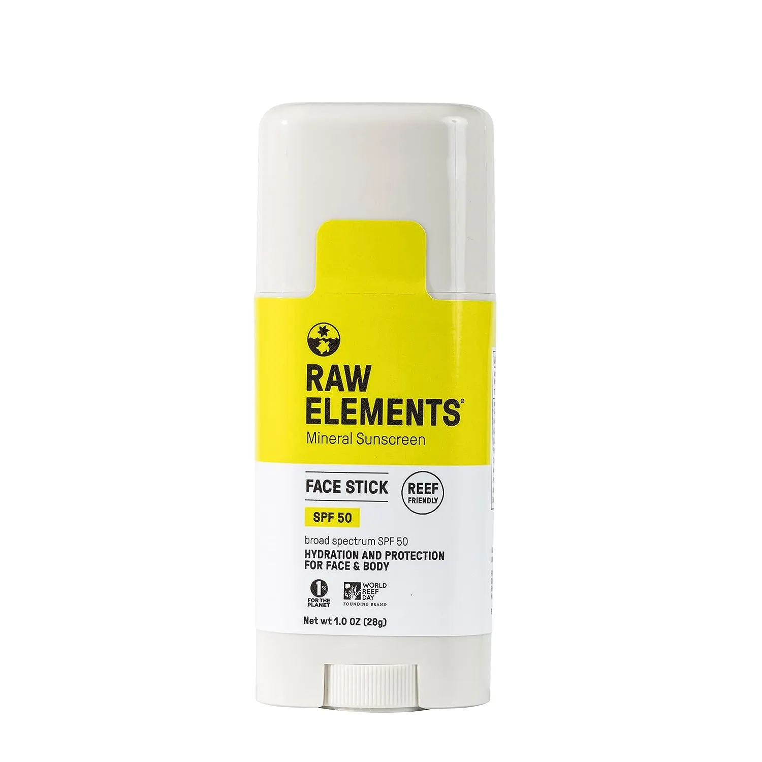 Raw Elements Face & Body SPF Stick 1oz