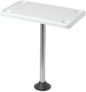 RECTANGULAR SURFACE MOUNT TABLE & PEDESTAL KIT