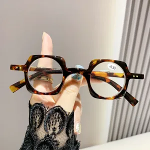 Retro Frame Blue Light Blocking Reading Glasses