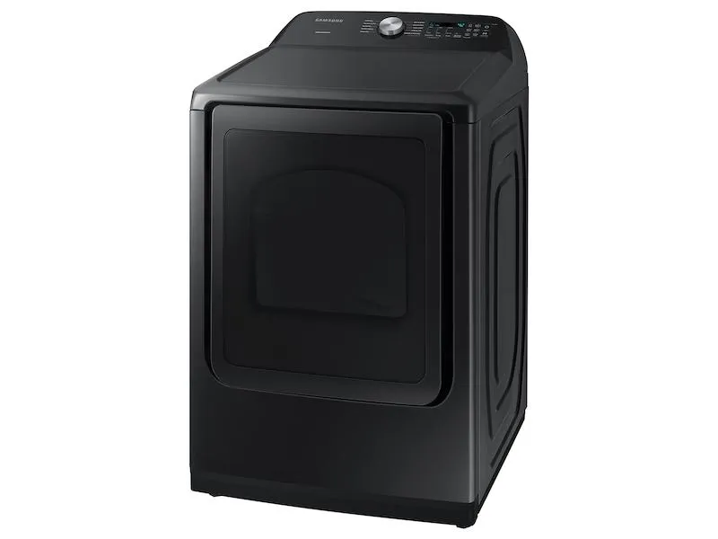 Samsung DVE50R5200V 7.4 cu. ft. Capacity Electric Dryer with Sensor Dry in Brushed Black